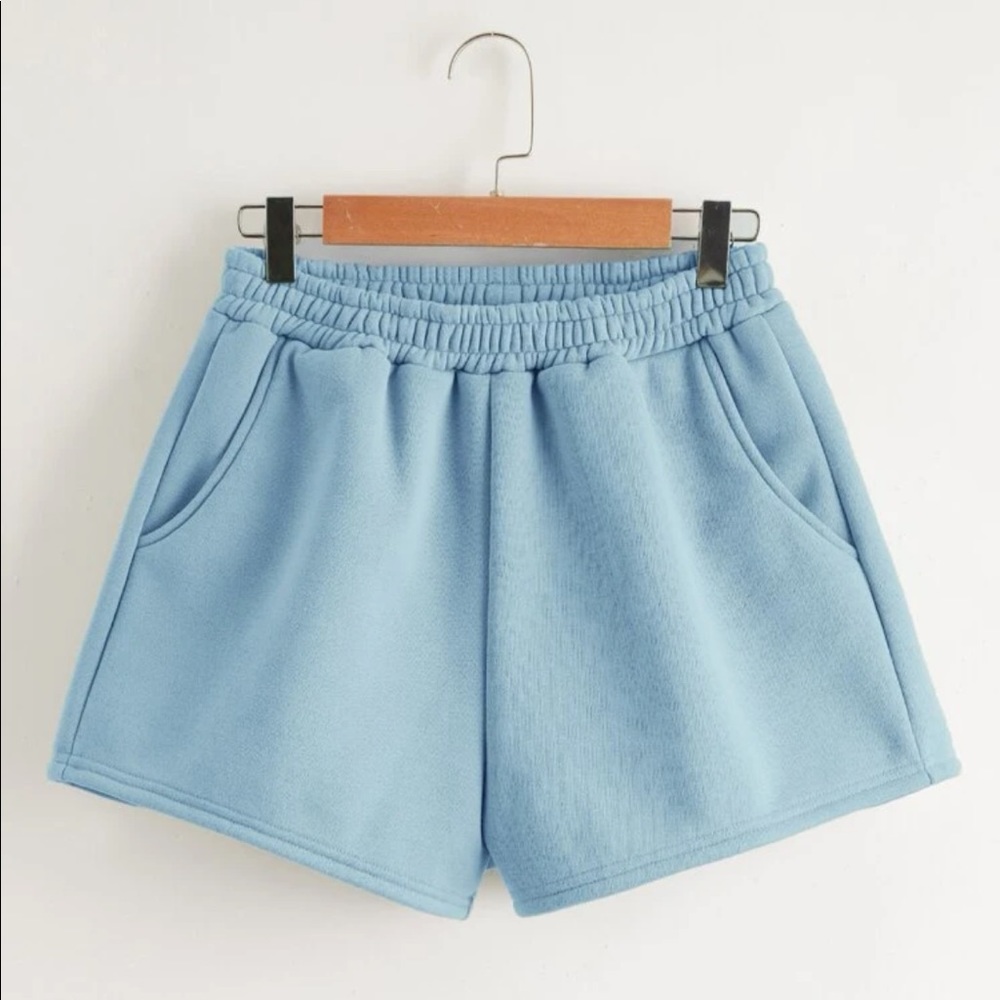 soft blue shorts 🦋